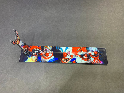 Killer Clowns from Outer Space Knife with Sublimated Stand