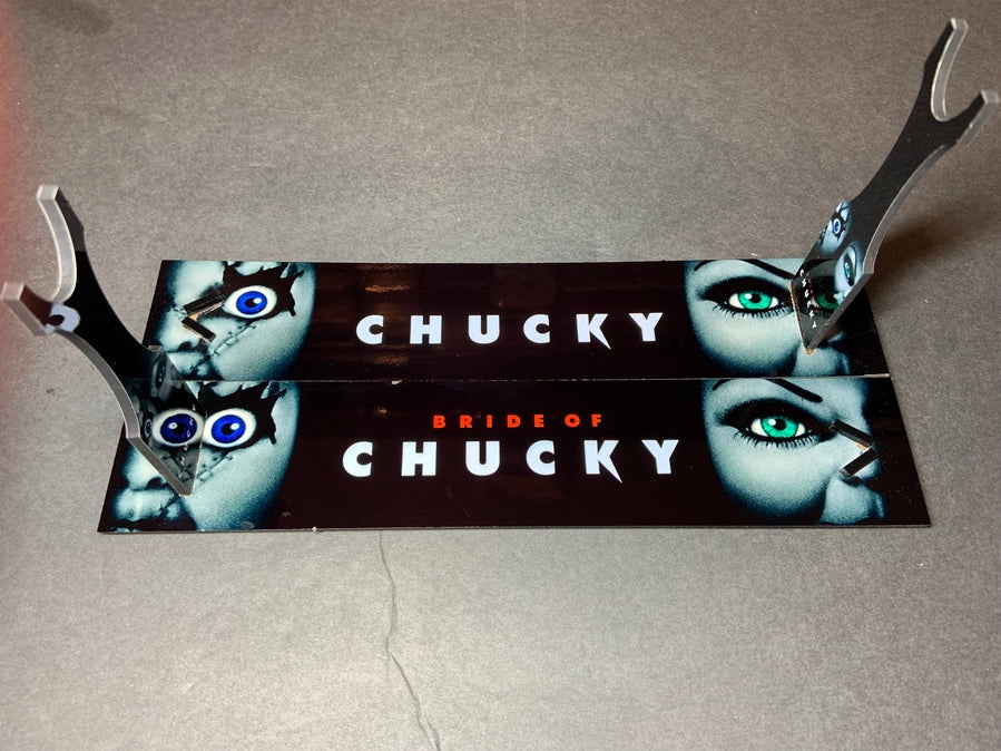 Bride of Chucky Tiffany 2 Kitchen Knife Set Witht Sublimated Stand