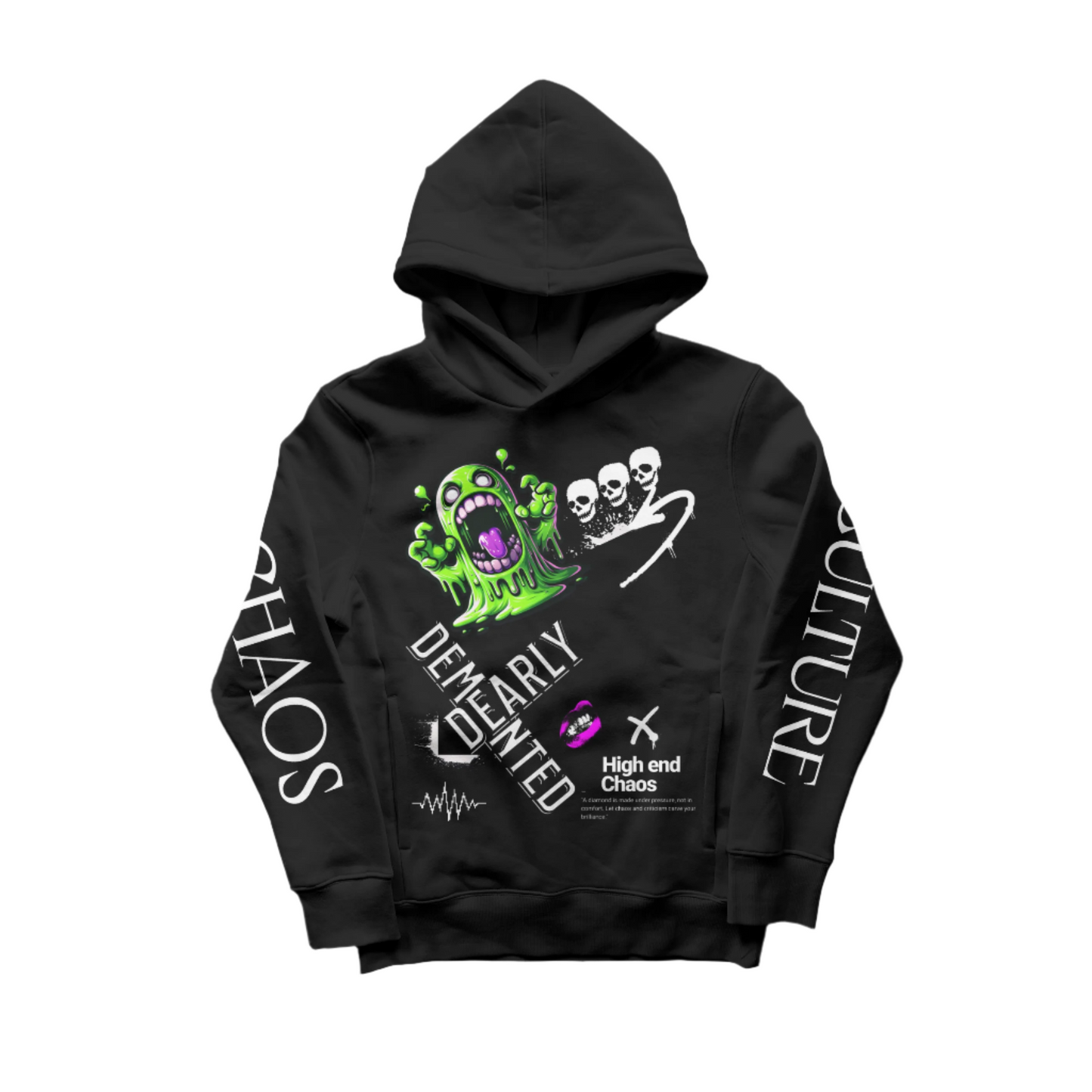 Chaos Monster Premium Heavy Hoodie