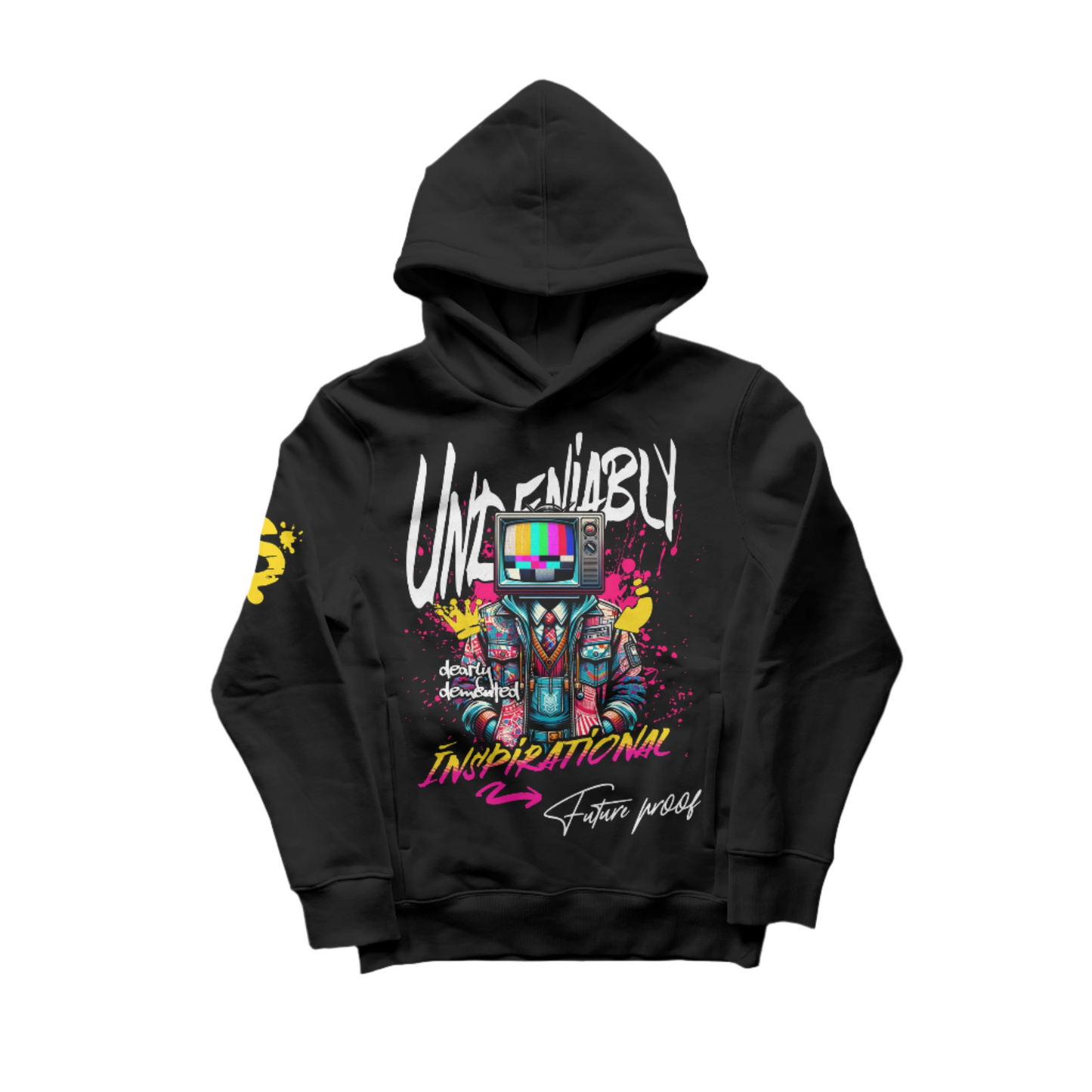 Undeniably Inpirational Premium 100% cotton Hoodie