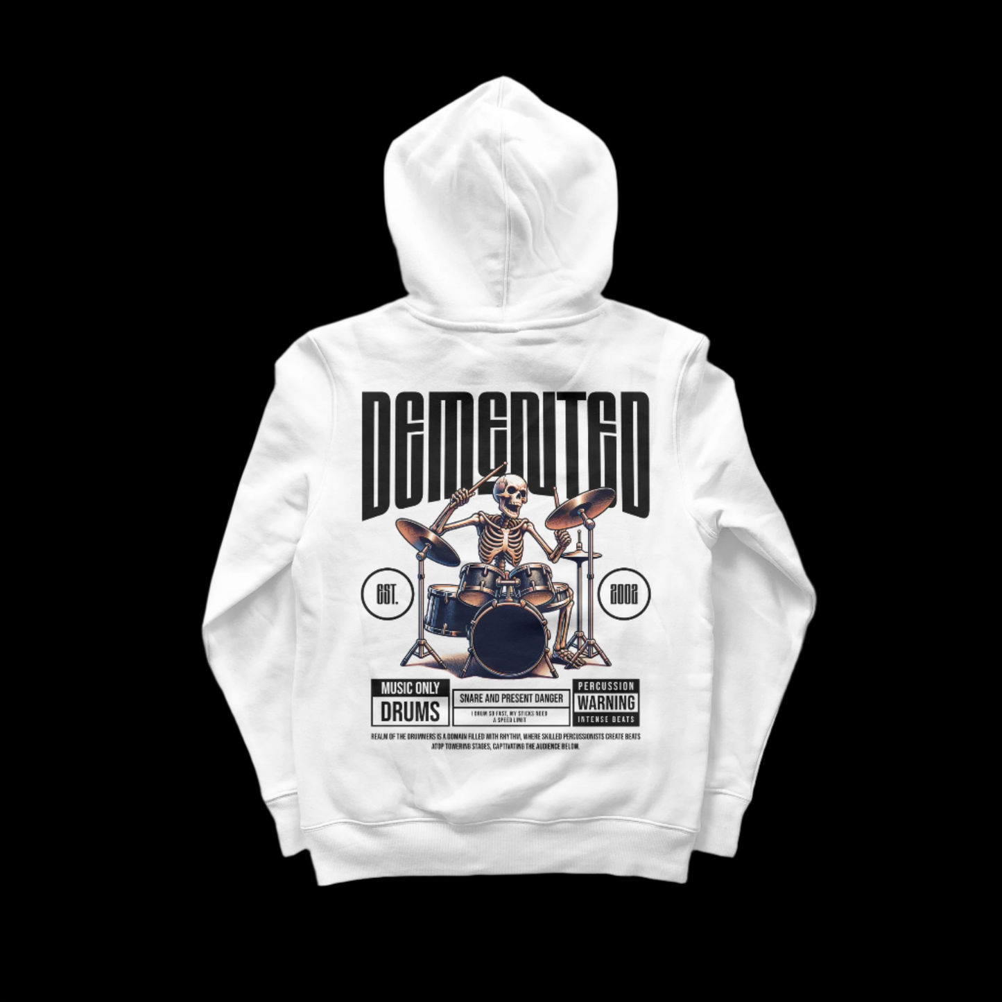Music Only drum Hoodie