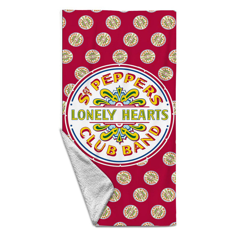 The Beatles Beach Towel: Sgt Peppers (Multicolour)