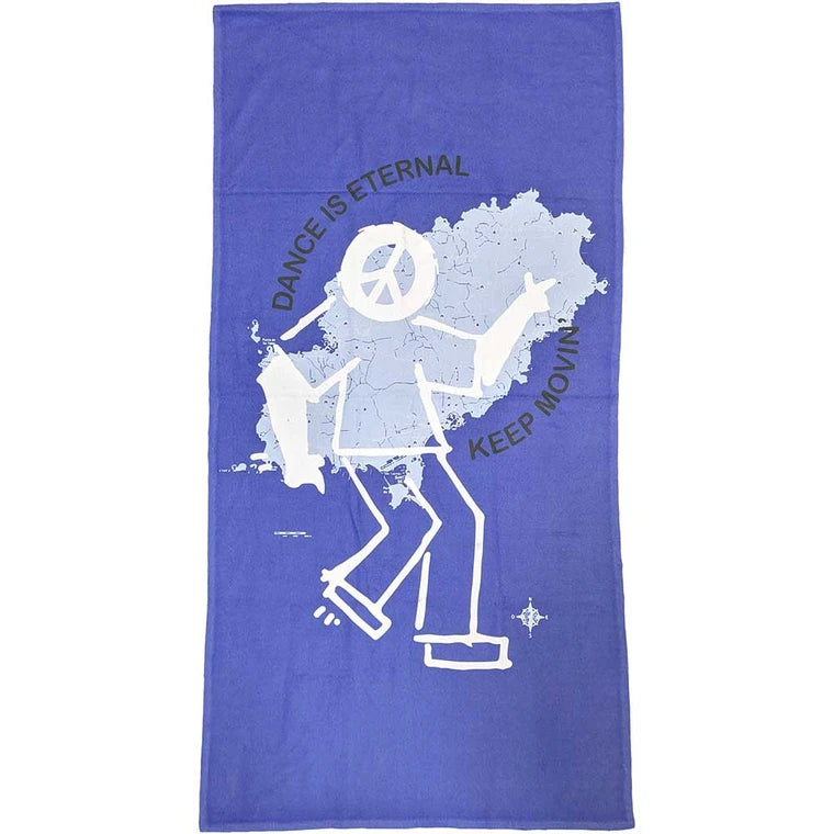 Calvin Harris Towel: Dance Eternal (Blue) (Ex-Tour)