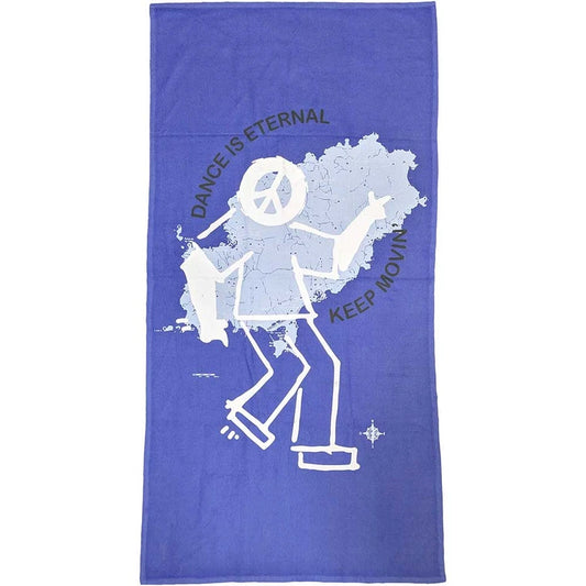 Calvin Harris Towel: Dance Eternal (Blue) (Ex-Tour)